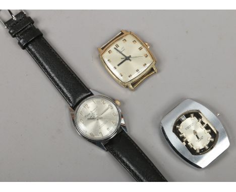 Three gents vintage manual wristwatches inc Anker, Poljot and Pierre Jacquard.