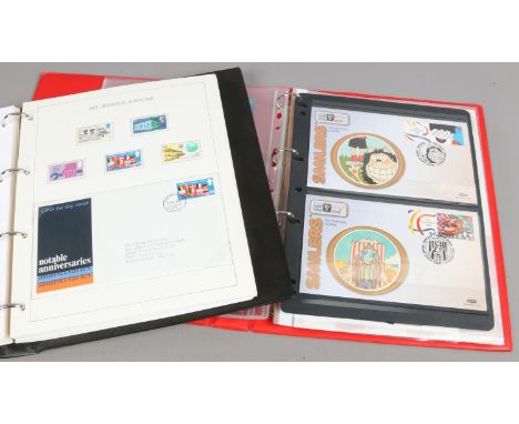 Two folders of first day covers to include German and Benham examples etc.