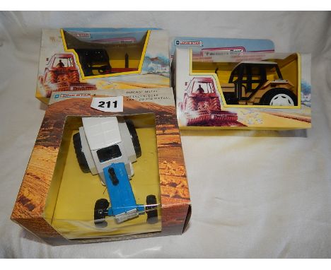 FARMERS BOY TRACTOR MODELS : LONE STAR INTERNATIONAL, FIELD MARSHALL, & AN UNKNOWN MAKE