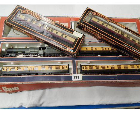LIMA KING GEORGE V PART SET, LOCO & STOCK, PLUS 2 MAINLINE MK 1 COACHES
