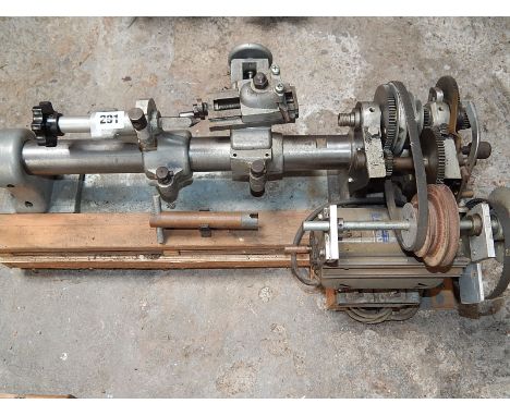SMALL LATHE & GRINDER ETC