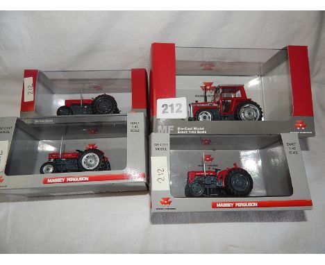 UNIVERSAL HOBBIES TRACTOR MODELS MASSEY FERGUSON 65, 135, 590, 35