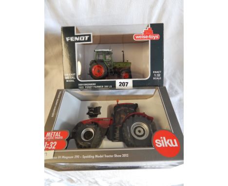 FENDT FARMER 306LS 1:32 & CASE 290 SPALDING TRACTOR SHOW SPECIAL 1:32