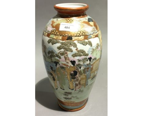 A Satsuma vase