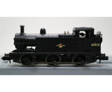 Bachmann N gauge Class 3F Jinty 0-6-0 47472 BR Black late crest 
