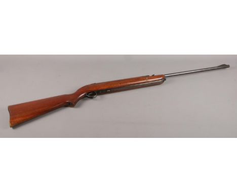 A BSA Airsporter .22cal under-leaver air rifle. CAN'T POST THIS ITEM.  Does not cock.