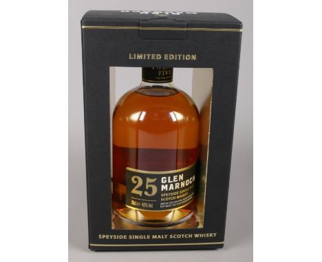 Glen Marnoch 25 Limited Edition Speyside Single Malt Scotch Whisky (70cl).  