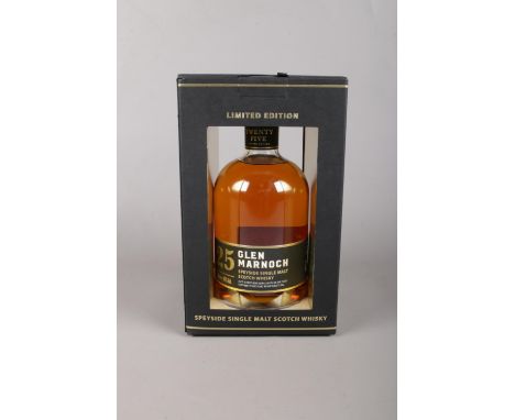 Glen Marnoch 25 Limited Edition Speyside Single Malt Scotch Whisky (70cl).  