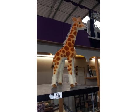 A Steiff giraffe