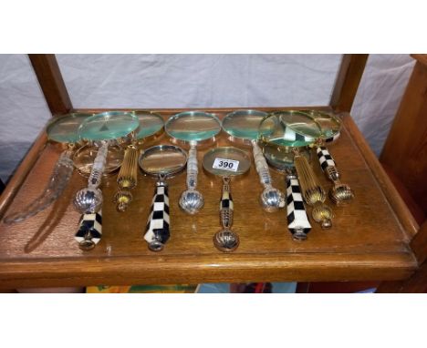 11 ornate Sherlock Holmes cosplay props magnifying glasses