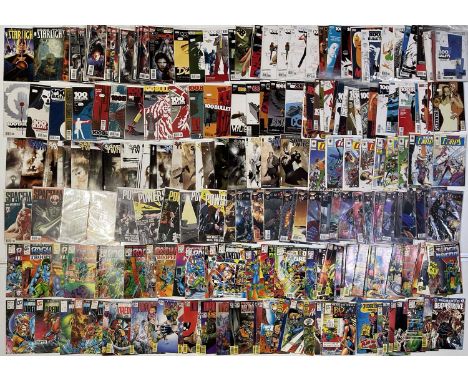 500+ mixed comics such as Tops, Vertigo, Image, Cliffhanger, Quality, Eagle Fleetway, Valiant and more. Titles include the X-