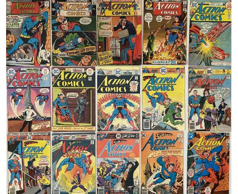 Approx 75 silver age DC comics c 1960s/70s. To inc Superman, Green Lantern, Action Comics, Adventure Comics. Condition varies