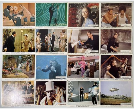 James Bond lobby cards to inc: Casino Royale (1967, eight, 8x10"), Live and Let Die (eight, 8x10"), two limited edition repro