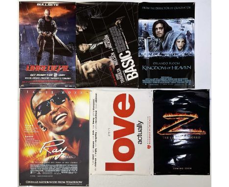 Approx 20 mostly UK quad cinema issued posters (all rolled, typically 30x40") to inc some signed examples. To inc: Legend Of 