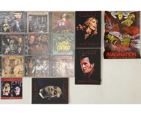 Hammer Horror memorabilia to inc: nine unopened 'GDI Records' soundtrack CDs, all of which are collectable and sought after t