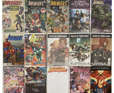 Approximately 150+ Avengers comics to include issues number 8, 54, 74 and titles also included are Secret Avengers, Avengers 