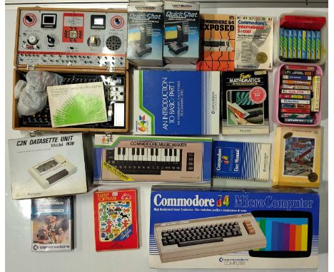 Commodore 64 to include accessories such as a music maker and gearstick controls, games and manuals. Also included is a circa