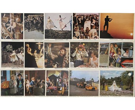 Approx 110 8x10" lobby cards/stills to include: Fiddler On The Roof (8), Mrs Brown You've Got... (8), A Degree of Murder (8),