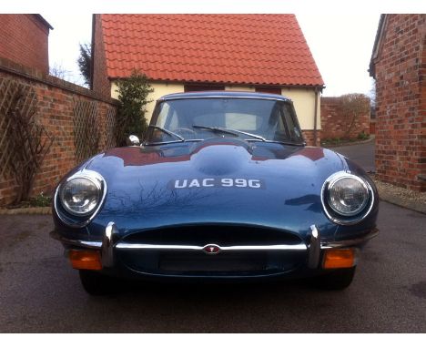- Engine overhaul c.5,000 miles ago (2011) and interior re-trim (2015)

- Blue-piped Cream leather, automatic, wire wheels, r