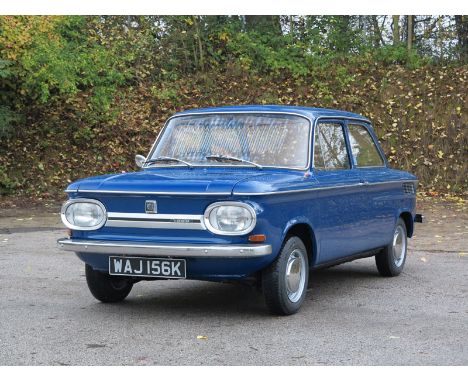 - 1 of just 16 examples known to the DVLA

- 2 owners from new (the first being an NSU dealer)

- Recent cosmetic renovation,