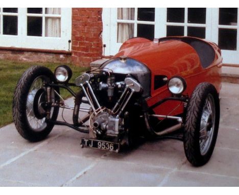 - Illustrious racing history with the VSCC, VMCC and Morgan Three-Wheeler Club

- Recently emerged from an extensive mechanic