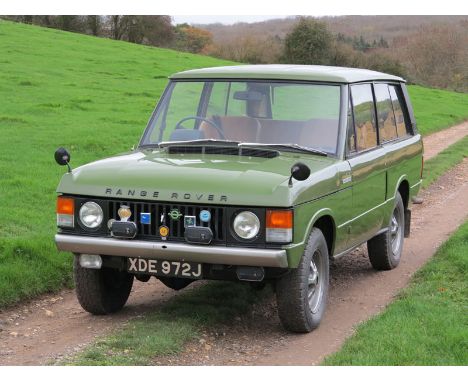 - Rare and desirable 'Suffix A' Range Rover

- 1 of 2,844 Home Market RHD cars built during the 1971 production year

- Land 