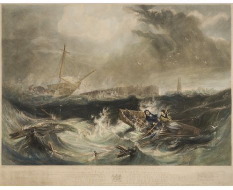 DAVID LUCAS (1802-1881) British, After HENRY PERLEE PARKER (1795-1873) British, and JAMES WILSON CARMICHAEL (1800-1868) Briti