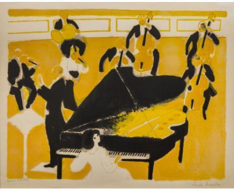 ANDRE BRASILIER (born 1929) French (AR)Concerto Pour Piano et OrchestreLimited edition artist's proof lithograph, signed and 