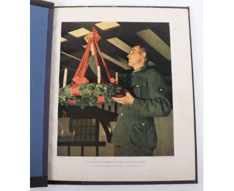 Rare WW2 German Full Colour Photo Book ‘Das Heer im Grossdeutschen Freiheitskamp’, probably a special presentation edition fr