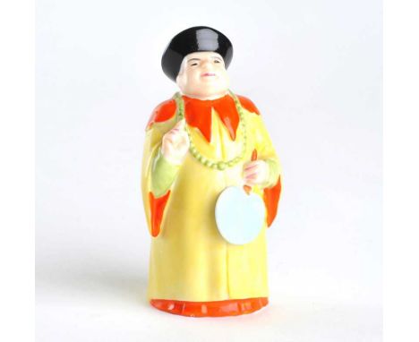 ROYAL WORCESTER PORCELAIN FIGURINE, 'MANDARIN' - - HEIGHT 4 INCHES 