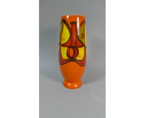 A Poole Delphis Vase, 23.5cm High 