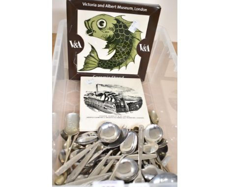 A selection of assorted airline spoons ranging from United Airlines, Continental Airlines, Spanair and British Airways sold a