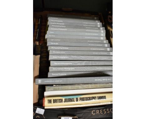 Seventeen volumes of Time Life Books - Life Library of Photography including The Great Themes, Photographing Nature and Photo