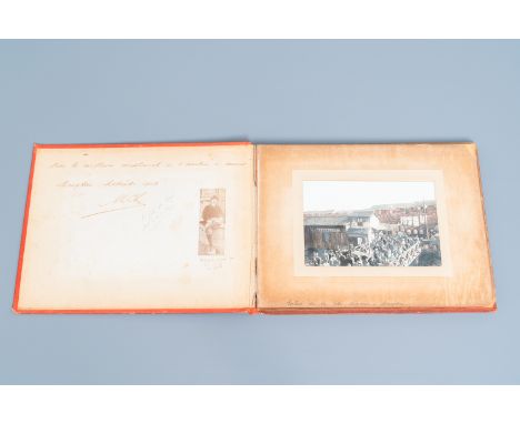 An album with thirteen black and white silver gelatin photos of China, dated 1903Dim.: 26,5 x 21 cm (the album)Ê Captions rea