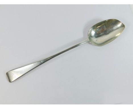 BASTING SPOON. A George III OE pattern basting spoon by Eley & Fearn. London 1803. Approx. 111.6g. (3.59 t.oz.)  Please note 