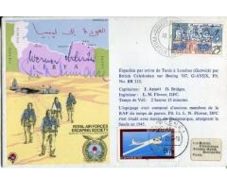 Luftwaffe Glorious Dozen RAF Escaping Society cover signed by Oberst Eduard Neumann and Major Werner Schroer KC who was adjut