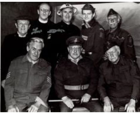 Dads Army 8x10 inch photo from the legendary comedy series Dads Army signed by Frank Williams. Good condition.  
