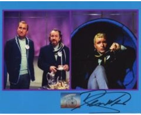 The Prisoner 8x10 photo from the TV series The Prisoner signed by actor Derren Nesbitt who appeared as No2. Good condition.  
