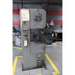 DoAll Model ML Vertical Band Saw with Welder Model DBW-1A, SN 5216822