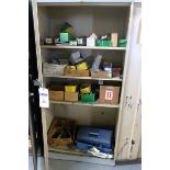 Cabinet with contents