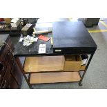 Cart with 18x24 Granite Inspection Plate