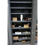 Cabinet with contents
