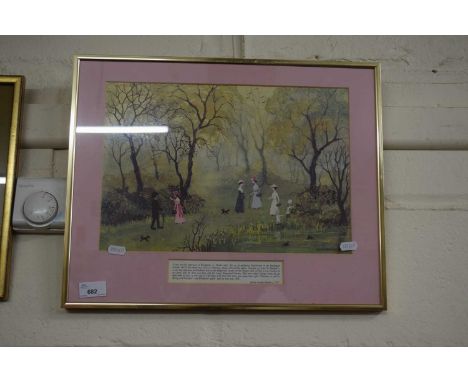 A print by Helen Bradley