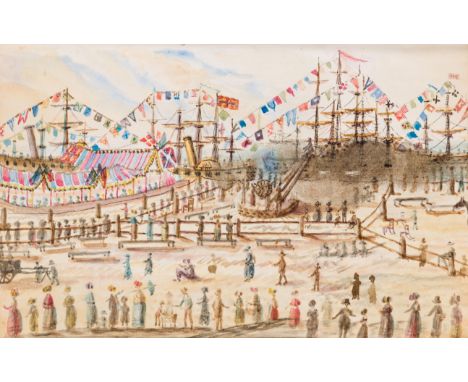 LOUISA LAURENCE (FL. C. 1850)AN ALBUM OF WATERCOLOURS OF IRELAND AND THE SOUTH COAST OF ENGLANDApproximately 50 watercolours 