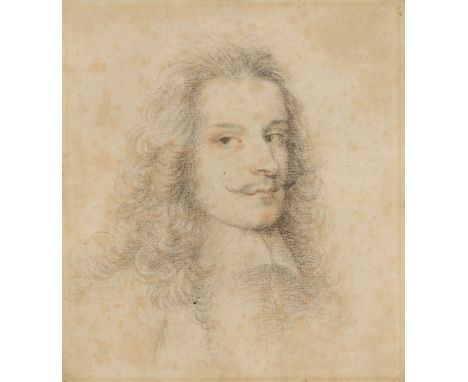 WILLIAM FAITHORNE (1616-1691)PORTRAIT OF A MANpencil12.5 x 11 cm/5 x 4 1/2 in