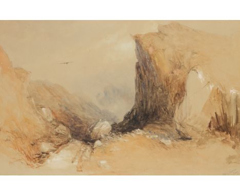 WILLIAM EVANS OF ETON (1798-1877)THE PASS OF KENMARE (MOLLS GAP), CO. KERRY (circa 1835)titled l.r. inscribed versoPurchased 