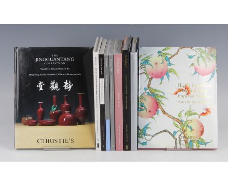 A good collection of forty-one Asian Art auction catalogues, the majority Christie's, Sotheby's and Bonhams, including Christ