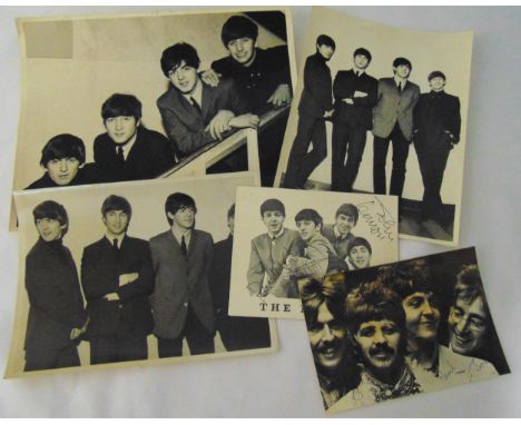A quantity of Beatles memorabilia (given to the vendor by Ringo Starrs first wife, Maureen Starkey Tigrett) some signed