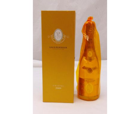 Louis Roederer Cristal vintage 2009 champagne , 750ml in fitted case