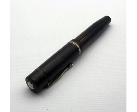 Kolbenfüller Meisterstück, Montblanc. L 139 / F. D.R.P. 652405. Feder M 4810. 